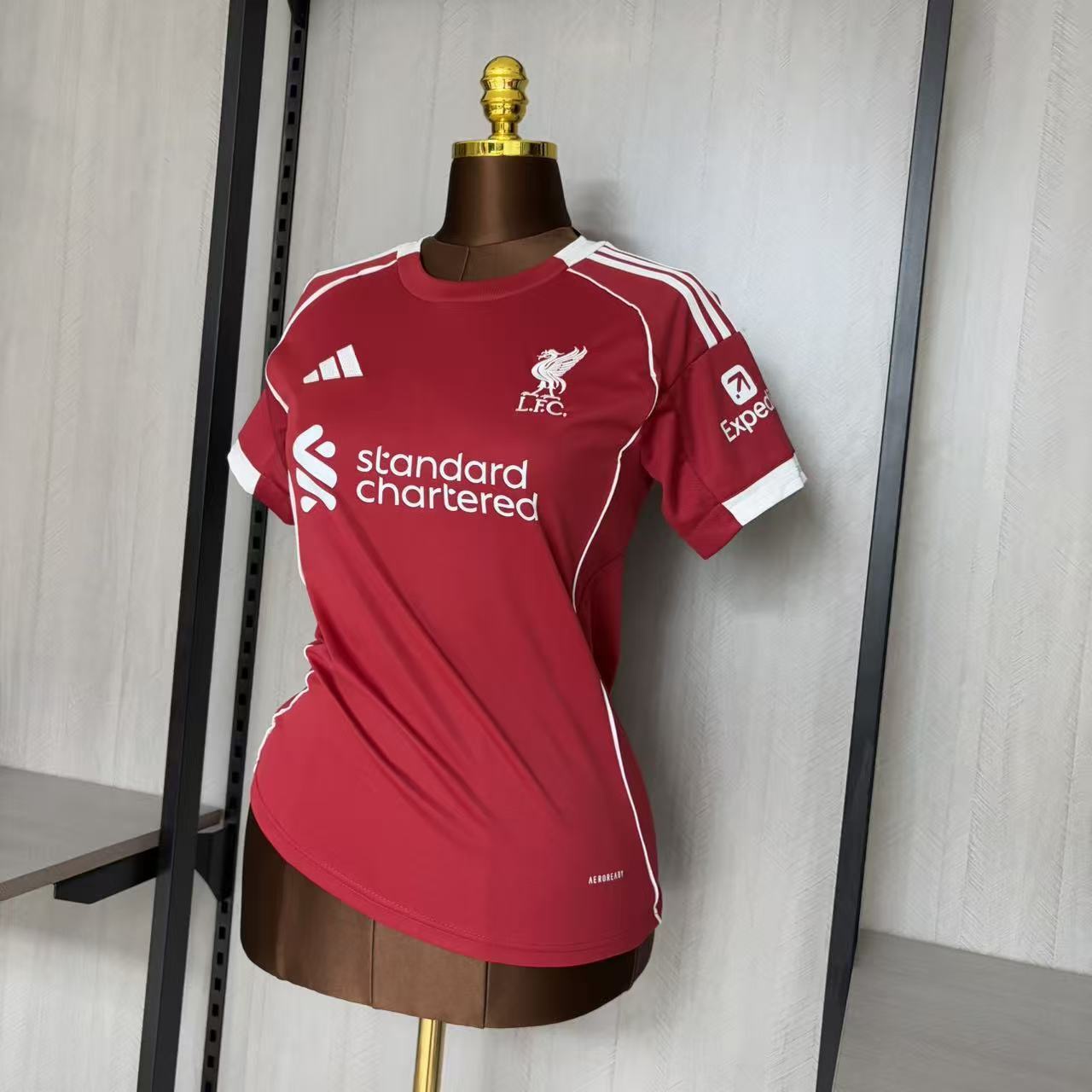 Camisa Feminina Liverpool Home 2025/26