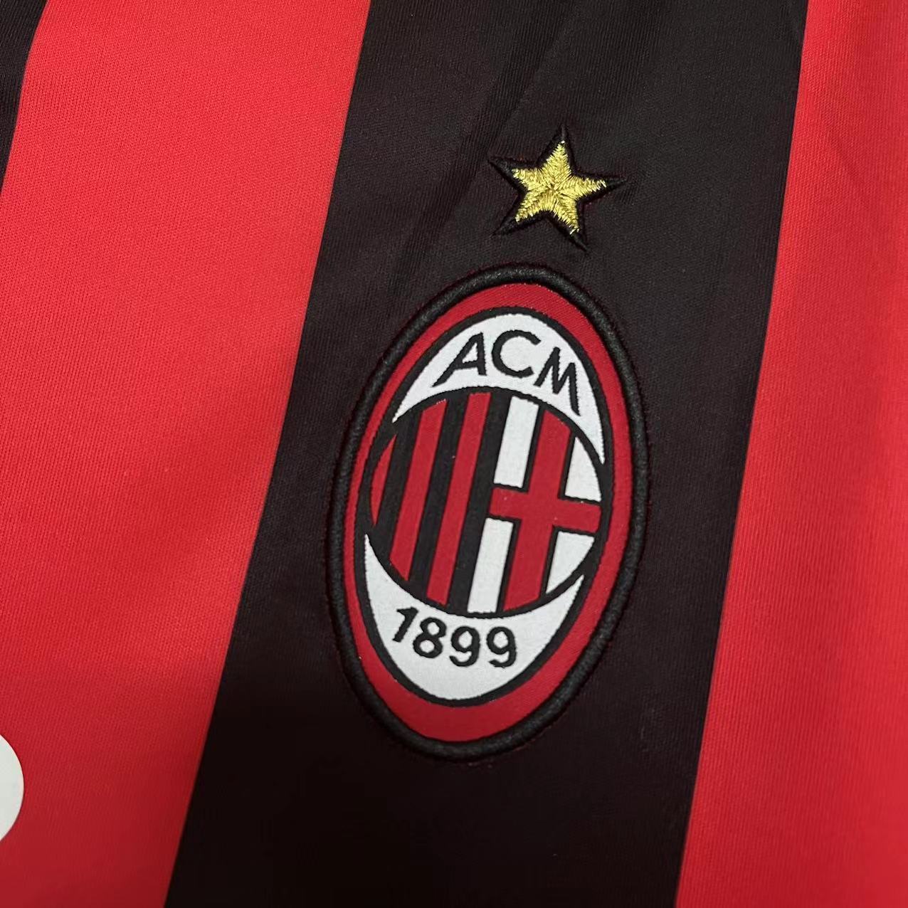 Camisa Retrô AC Milan Home 08/09