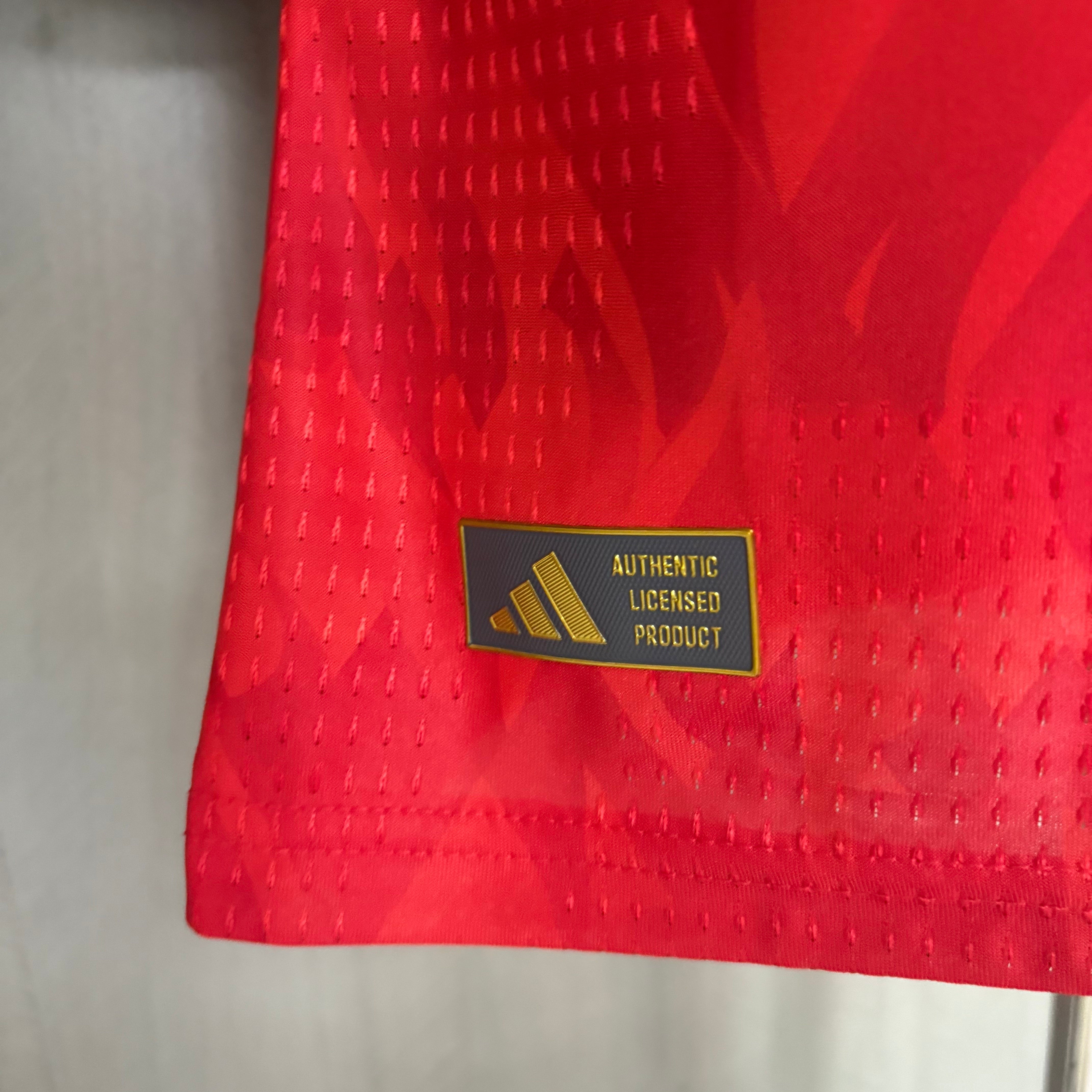 Camisa Versão Jogador Bélgica Home 2026