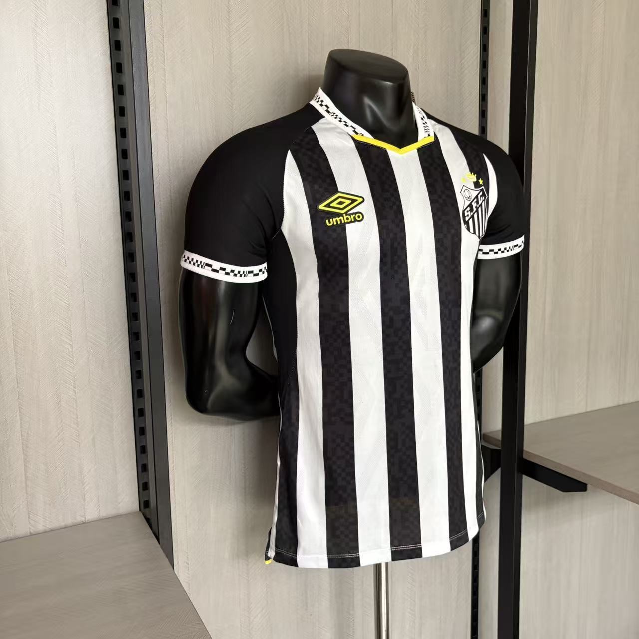Camisa Versão Jogador Santos Visitante 2025/26