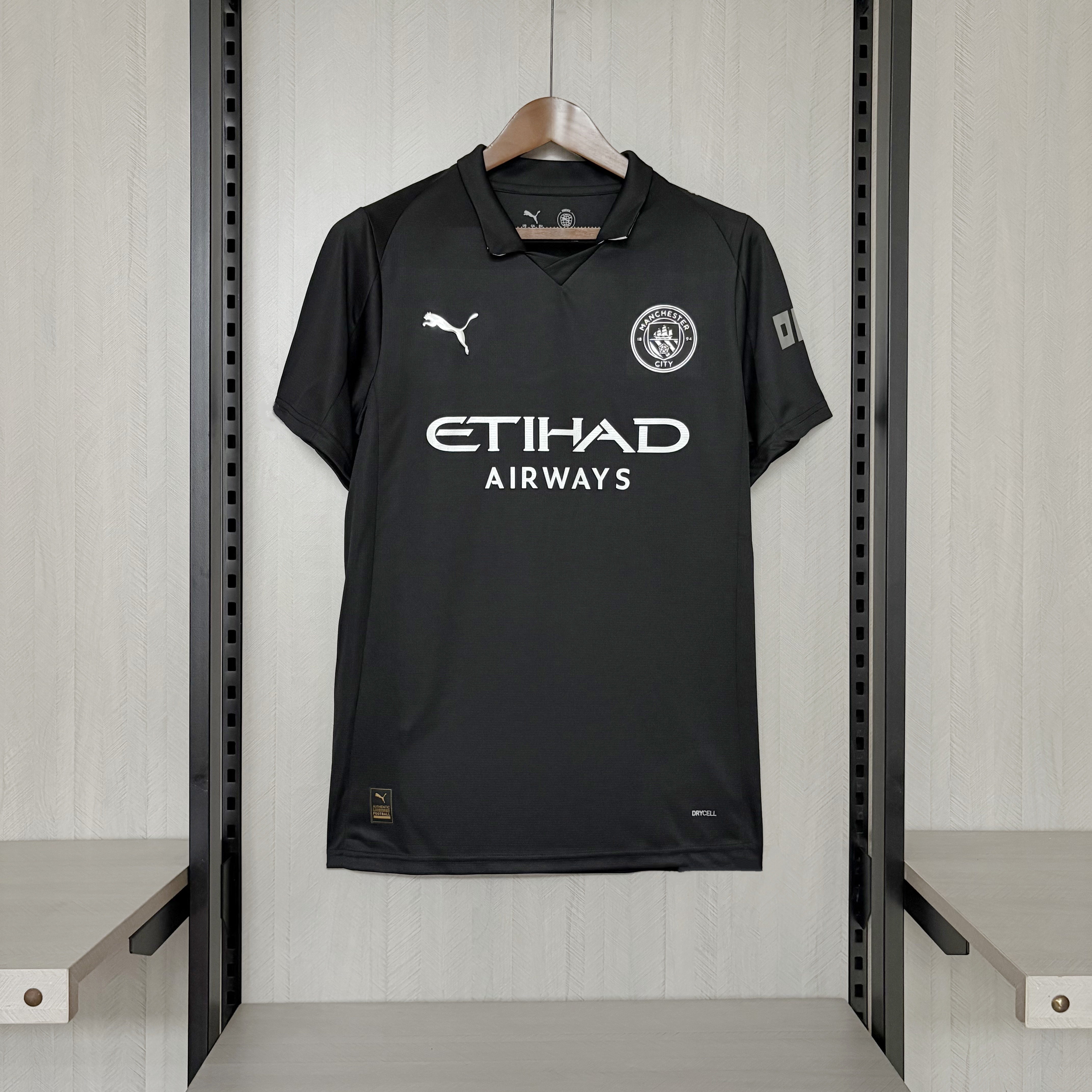 Camisa Manchester City Black 2025/26