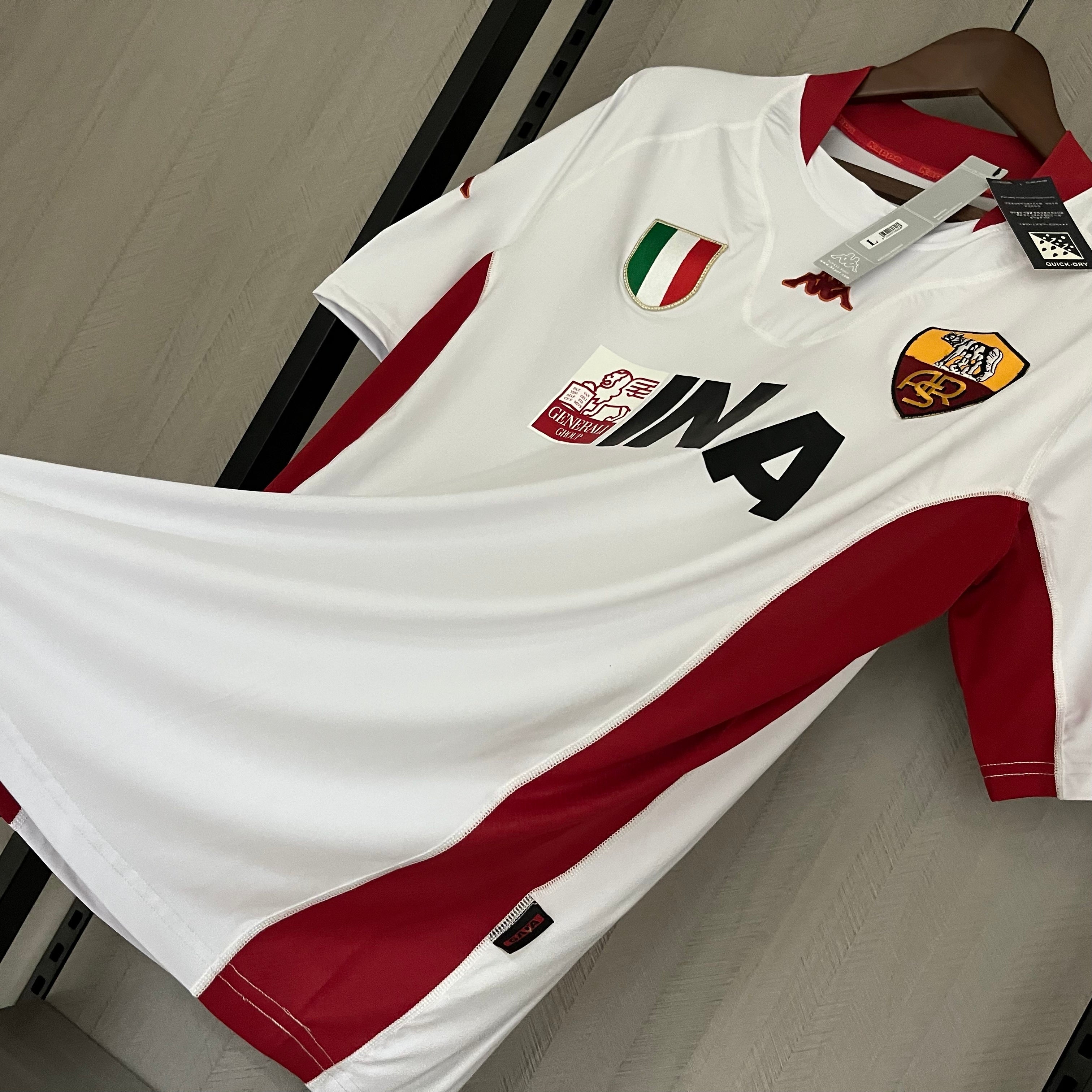 Camisa Retrô Roma Visitante 01/02