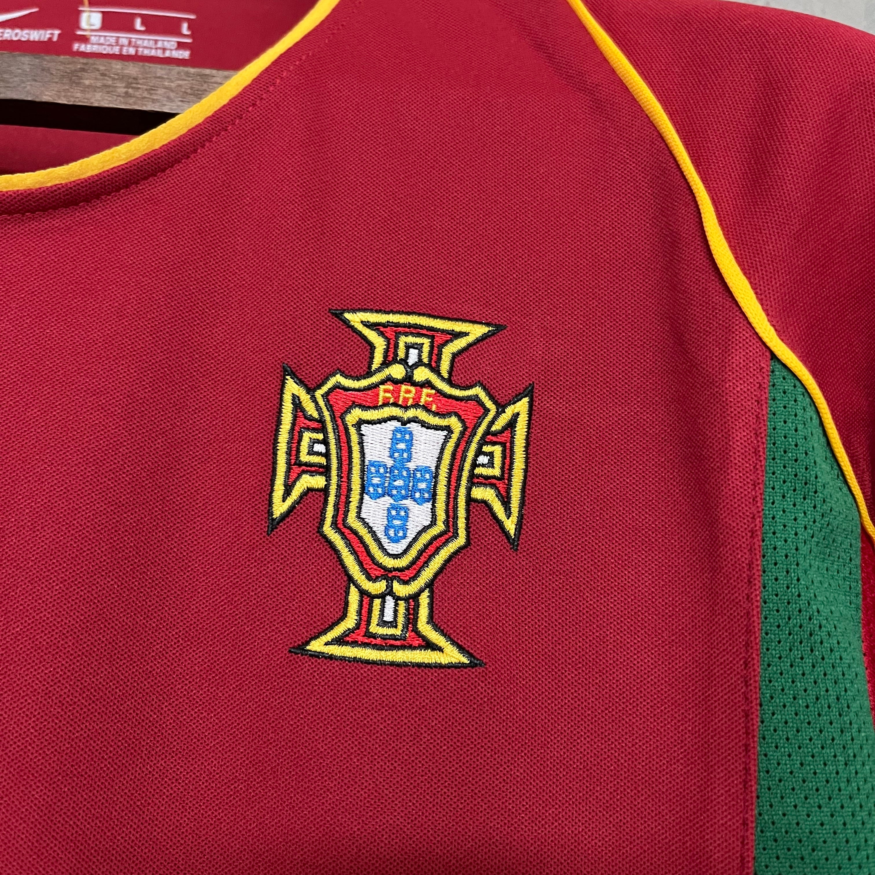 Camisa Retrô Portugal Home 2002