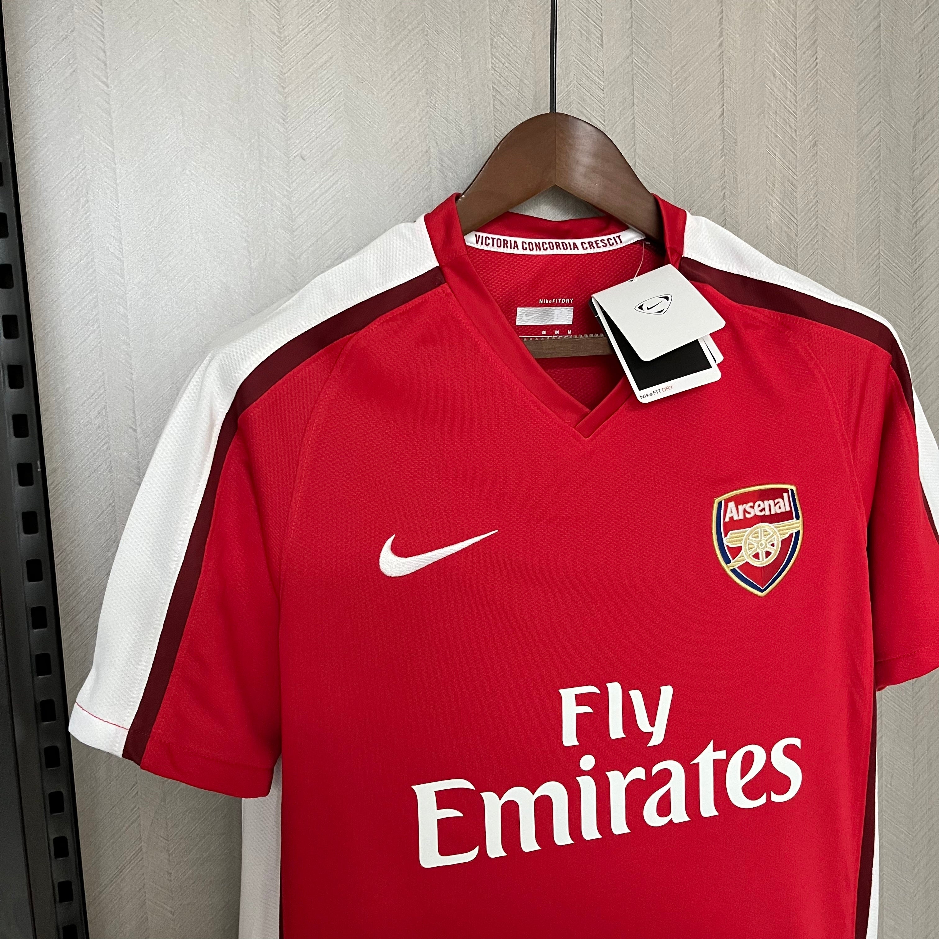 Camisa Retrô Arsenal Home 08/10
