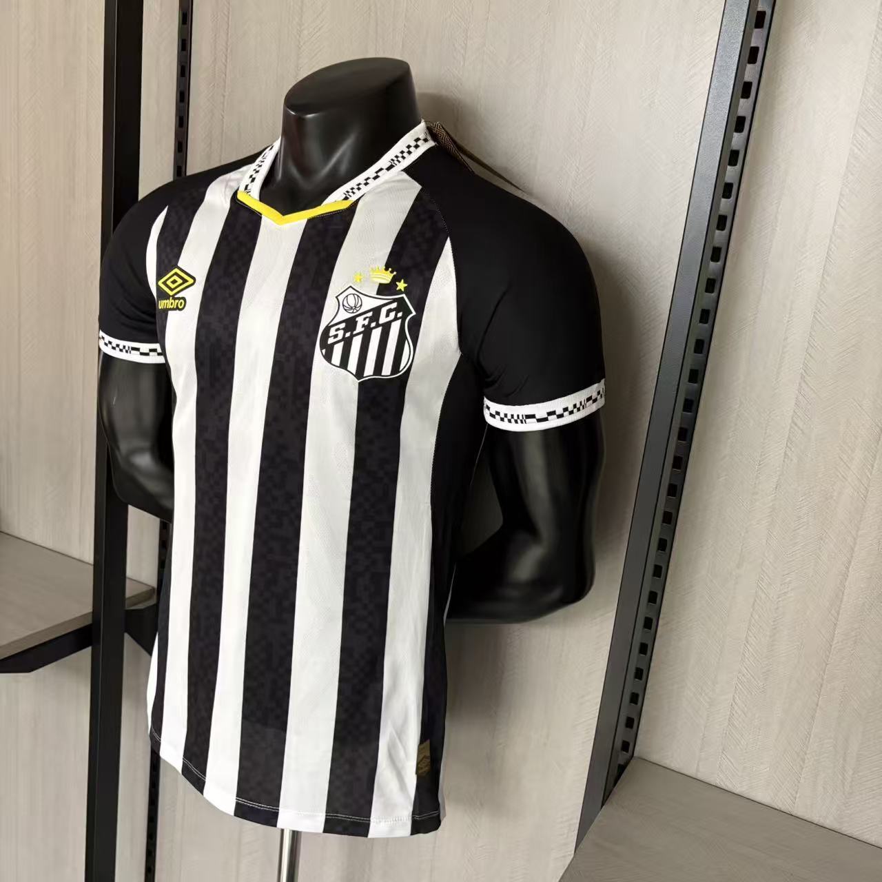 Camisa Versão Jogador Santos Visitante 2025/26