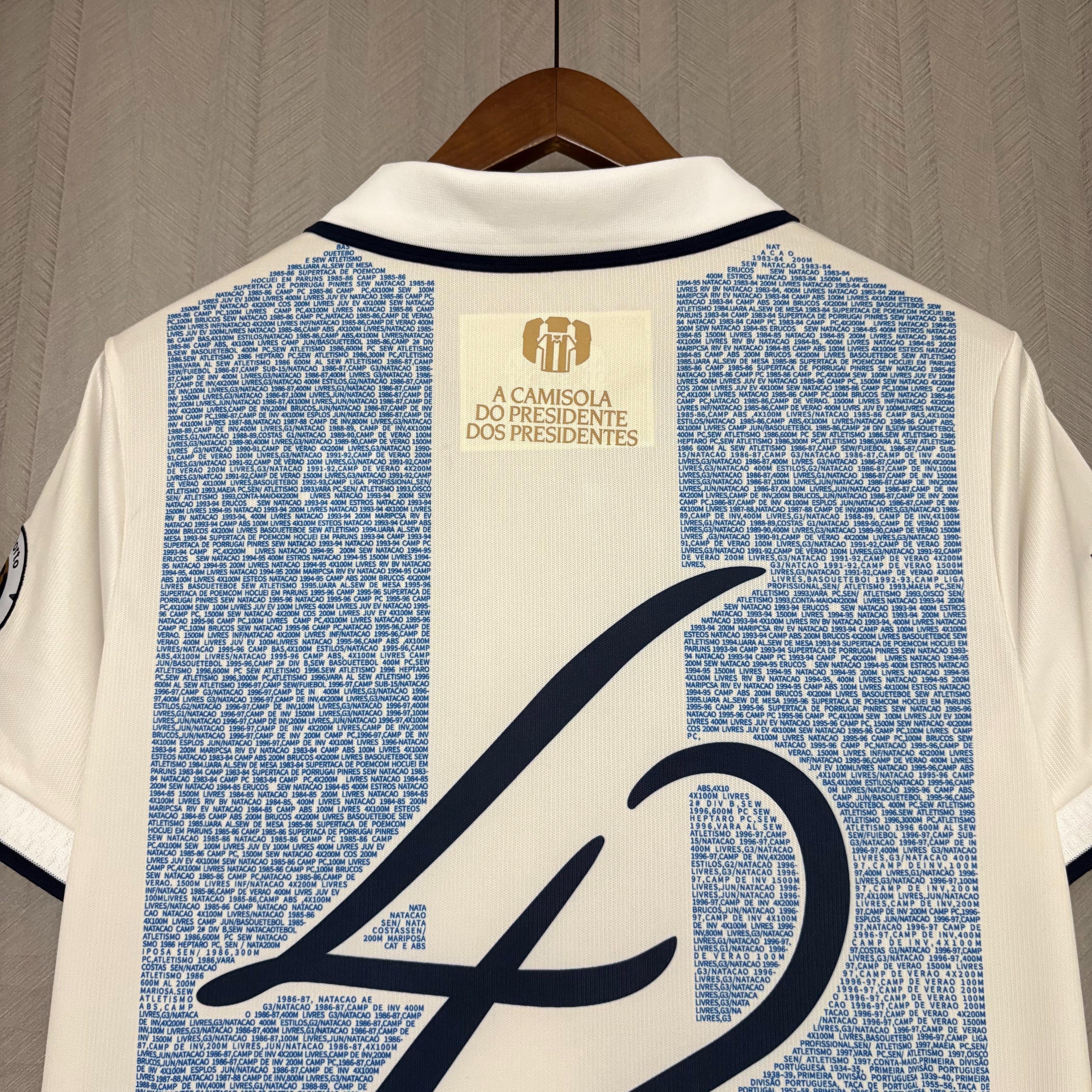 Camisola do PRESIDENTE DOS PRESIDENTES PINTO DA COSTA 2026